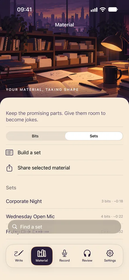 Jokesmith app screen 3