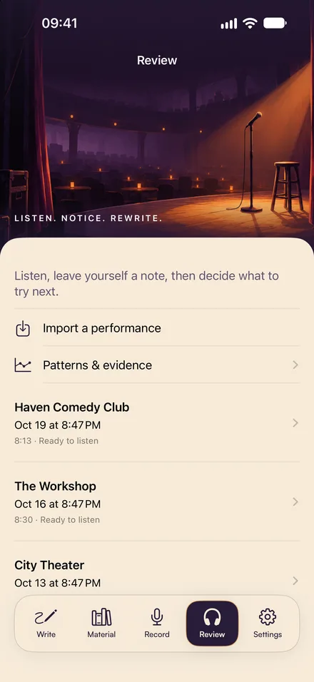 Jokesmith app screen 5