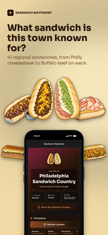 Sandwich Wayfinder screenshot 1