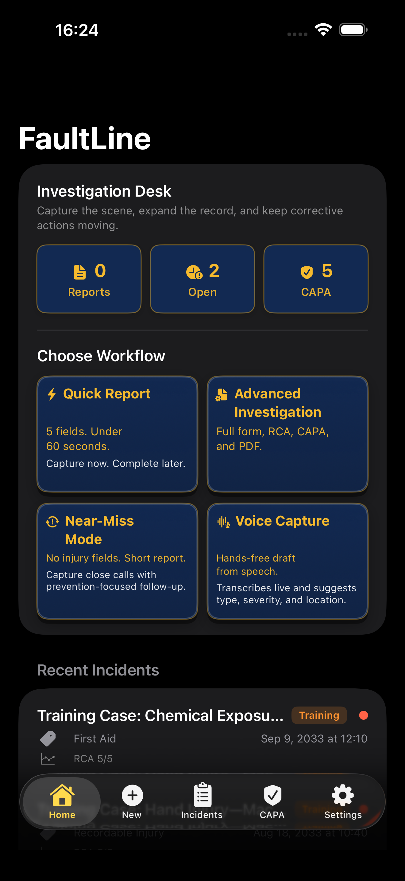 FaultLine Screenshot 1