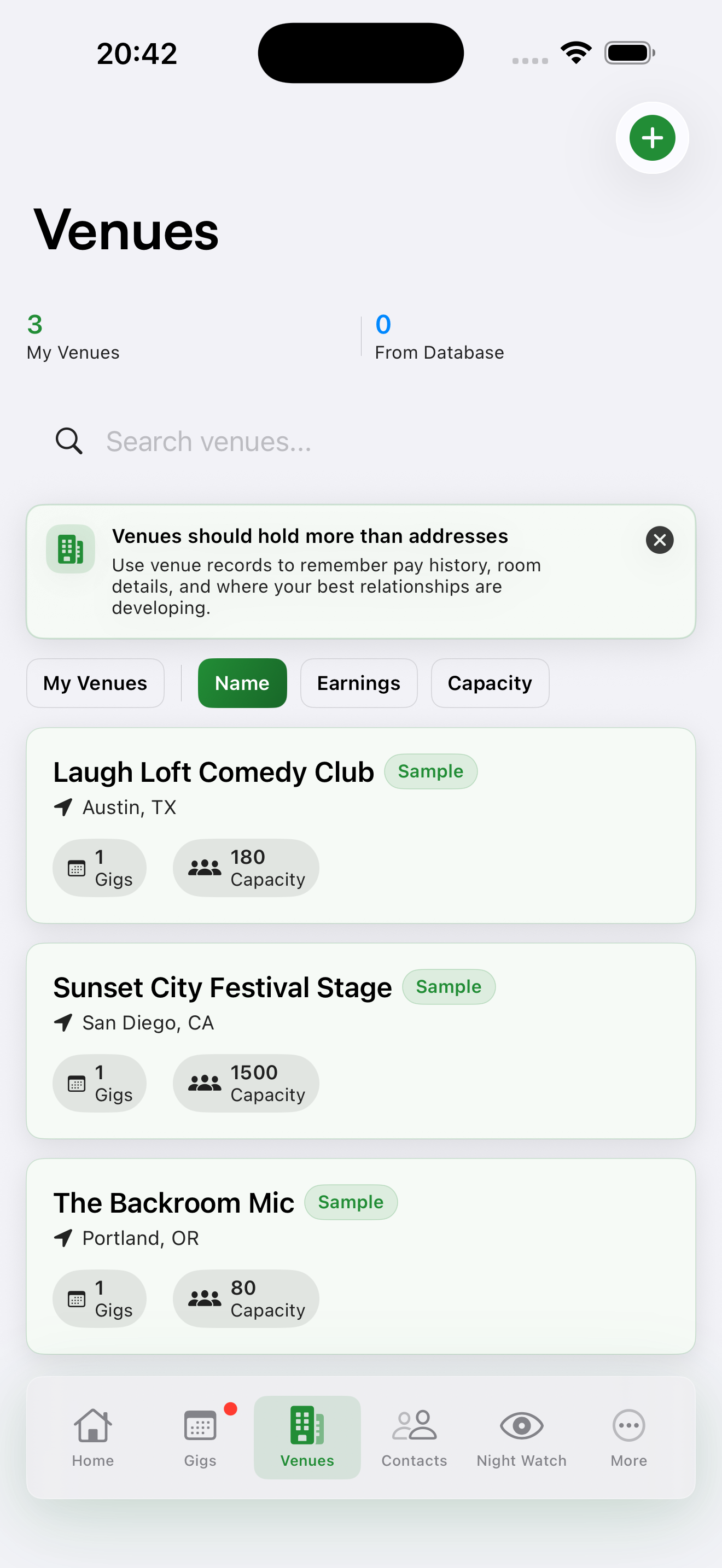 Gigsmith Screenshot 3