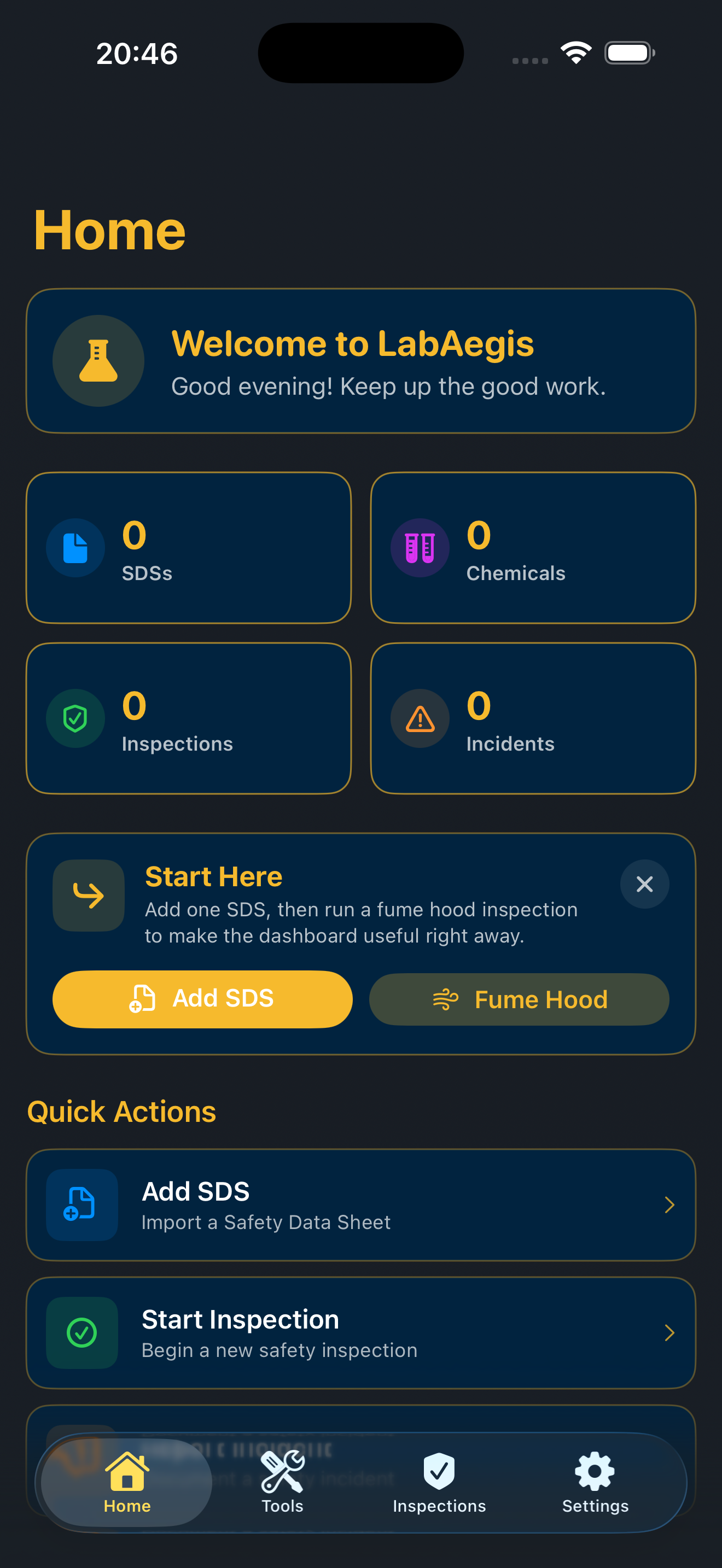 LabAegis Screenshot 1