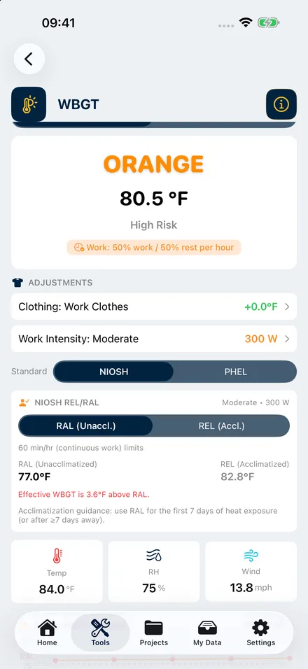 IH Toolbox app screen 2