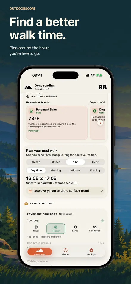 OutdoorScore screenshot 2